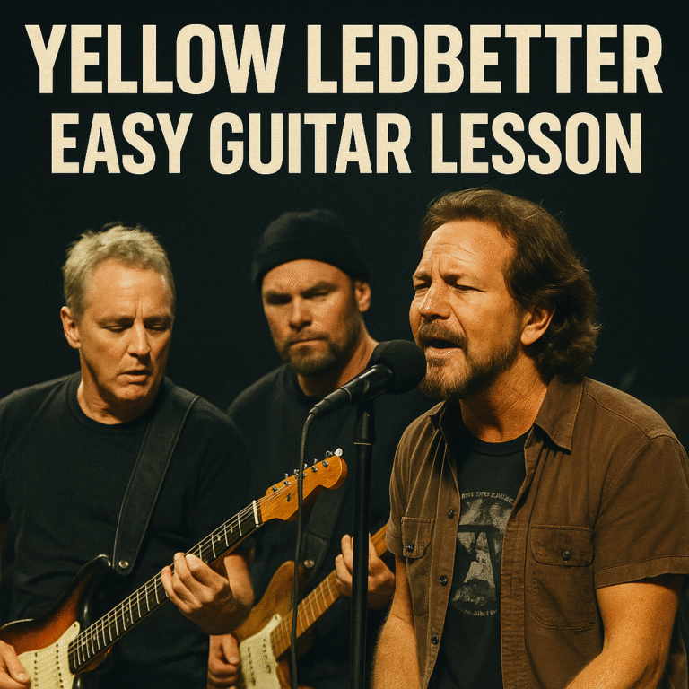 pearljam-yellow led better guitar lesson-image.